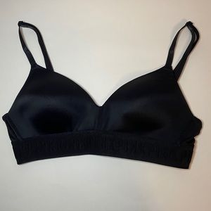 PINK black wear everywhere bra